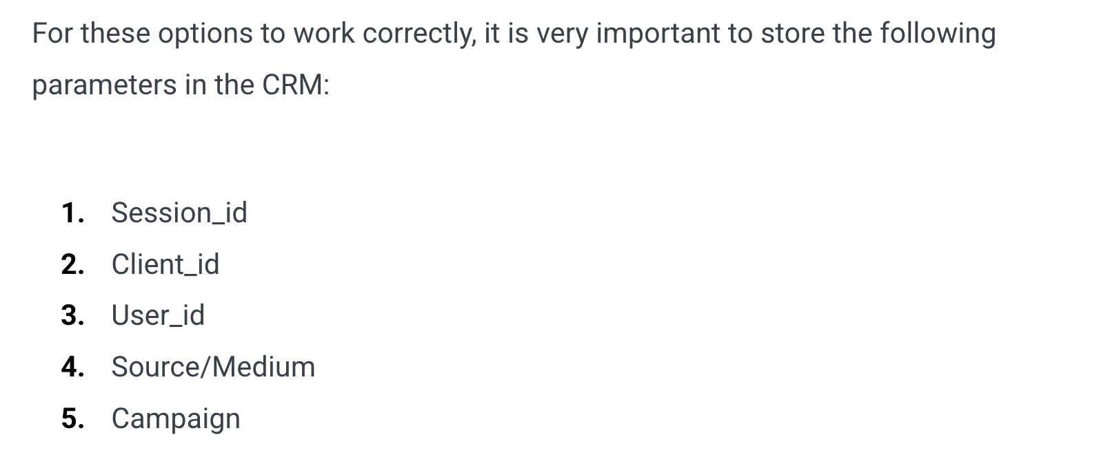 Important parameters for GA4 Measurement Protocol offline conversions